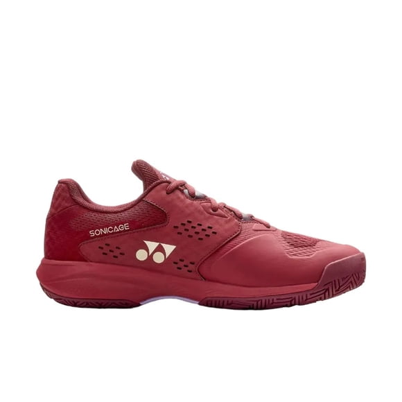 Zapatilla Yonex Power Cushion Sonicage Dark Red Tenis Padel