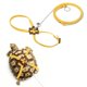 thumbnail image 1 of Arnés Ajustable para Tortugas Uxcell con Campana de Cuero Suave Hebilla Giratoria Correa de Paseo a Prueba de Escape Pequeño Amarillo, 1 of 7