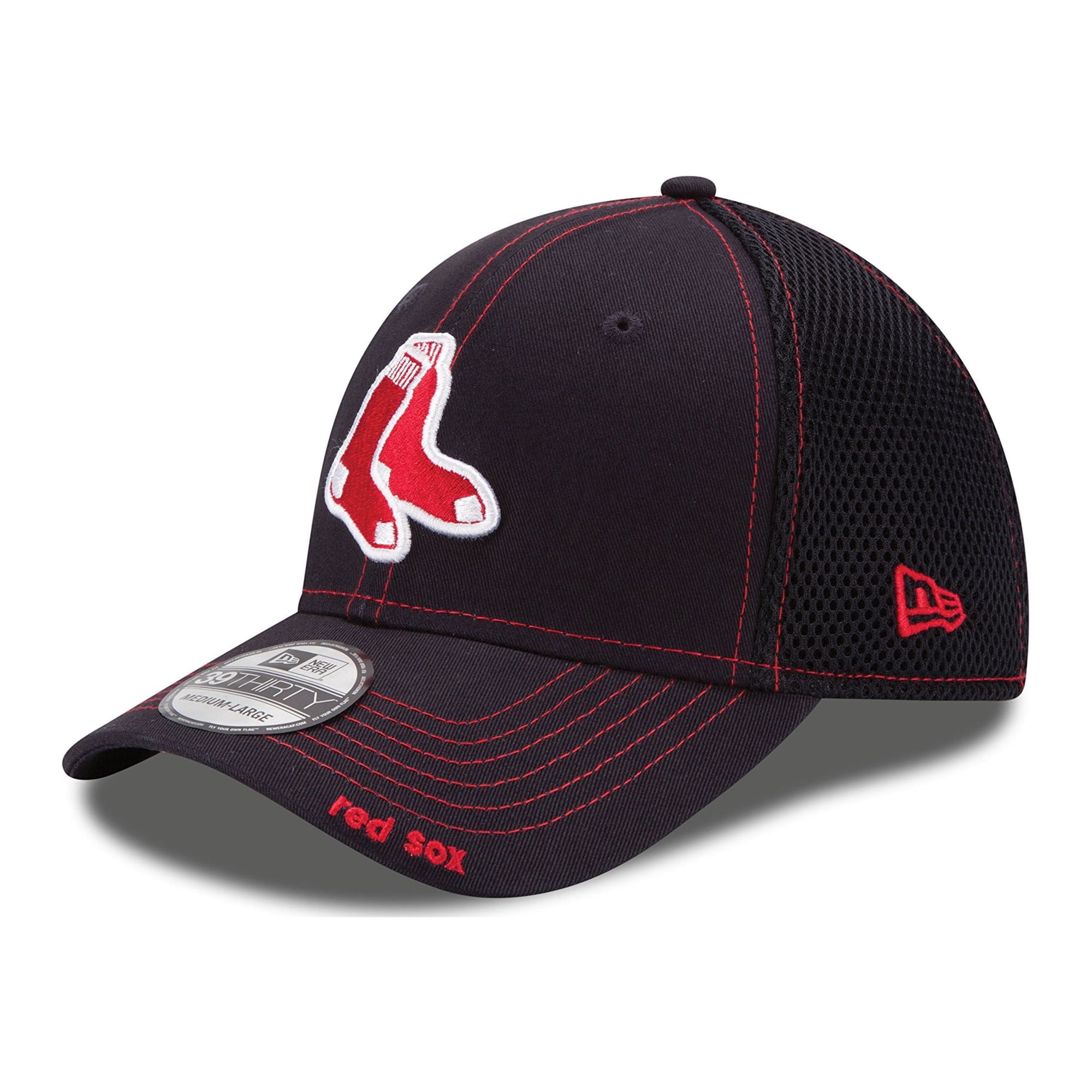 Gorra New Era Neo 39thirty Boston Red Sox Azul Marino T/s