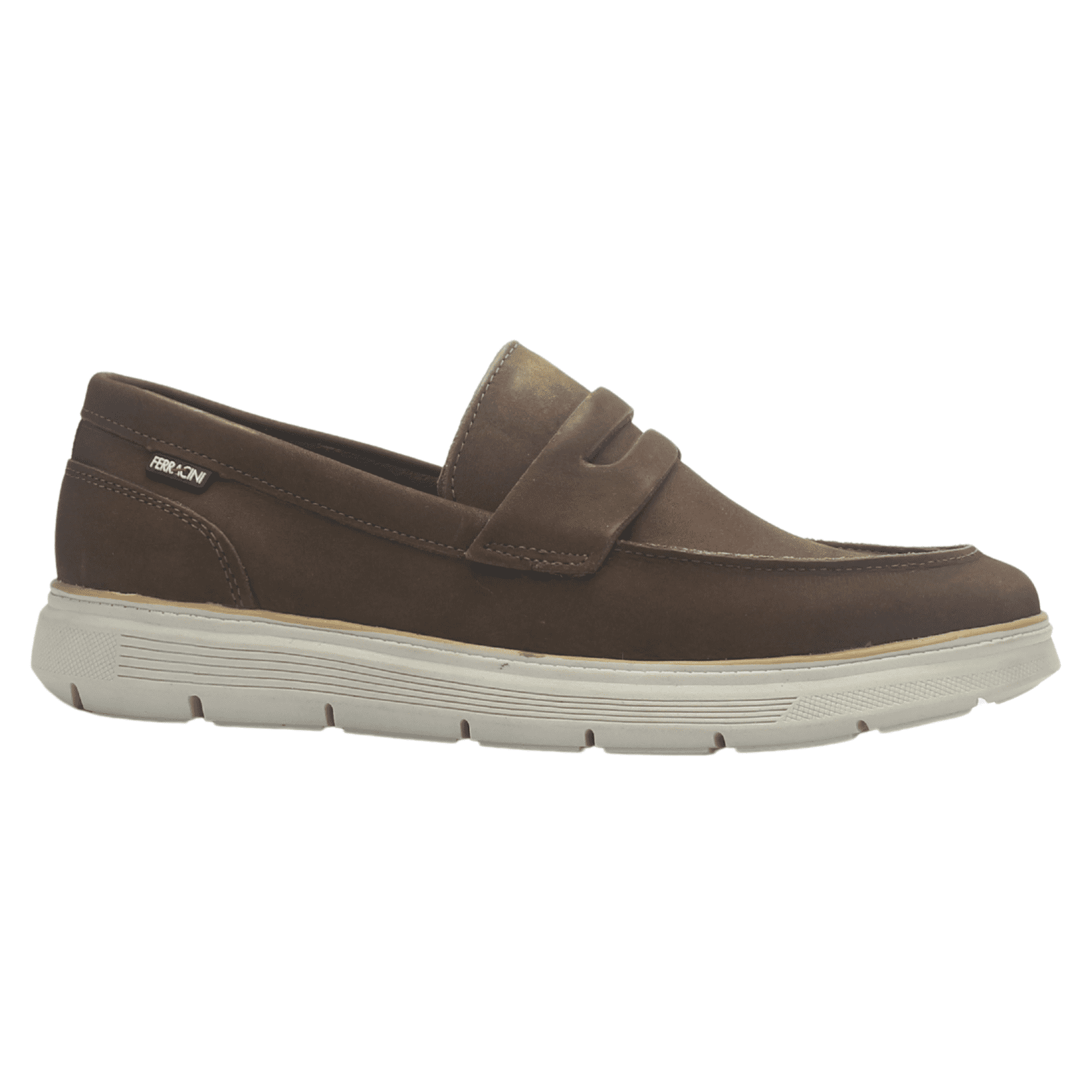 Mocasin De Hombre Café Casual Ferracini 7270 Prisma