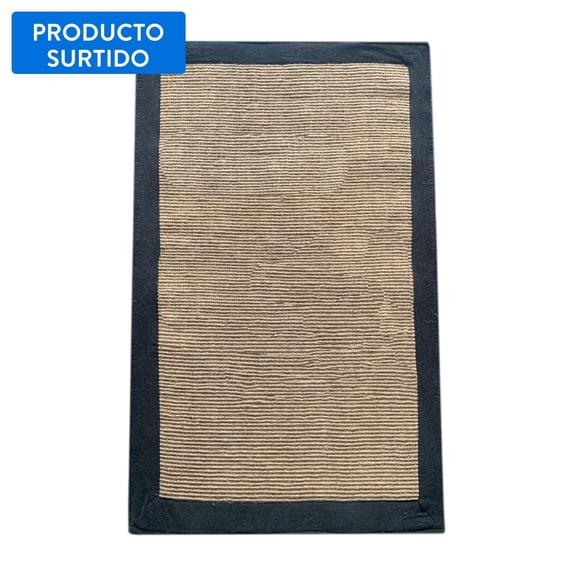 Alfombra 160x220cm 90% Yute Multicolor