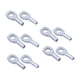 thumbnail image 5 of Paquete de 10 ojales de cuerda de alambre de acero, piezas de equipo de entrenamiento de fuerza de alta resistencia, accesorios de repuesto para , 6MM para cables de 6 mm, 5 of 5