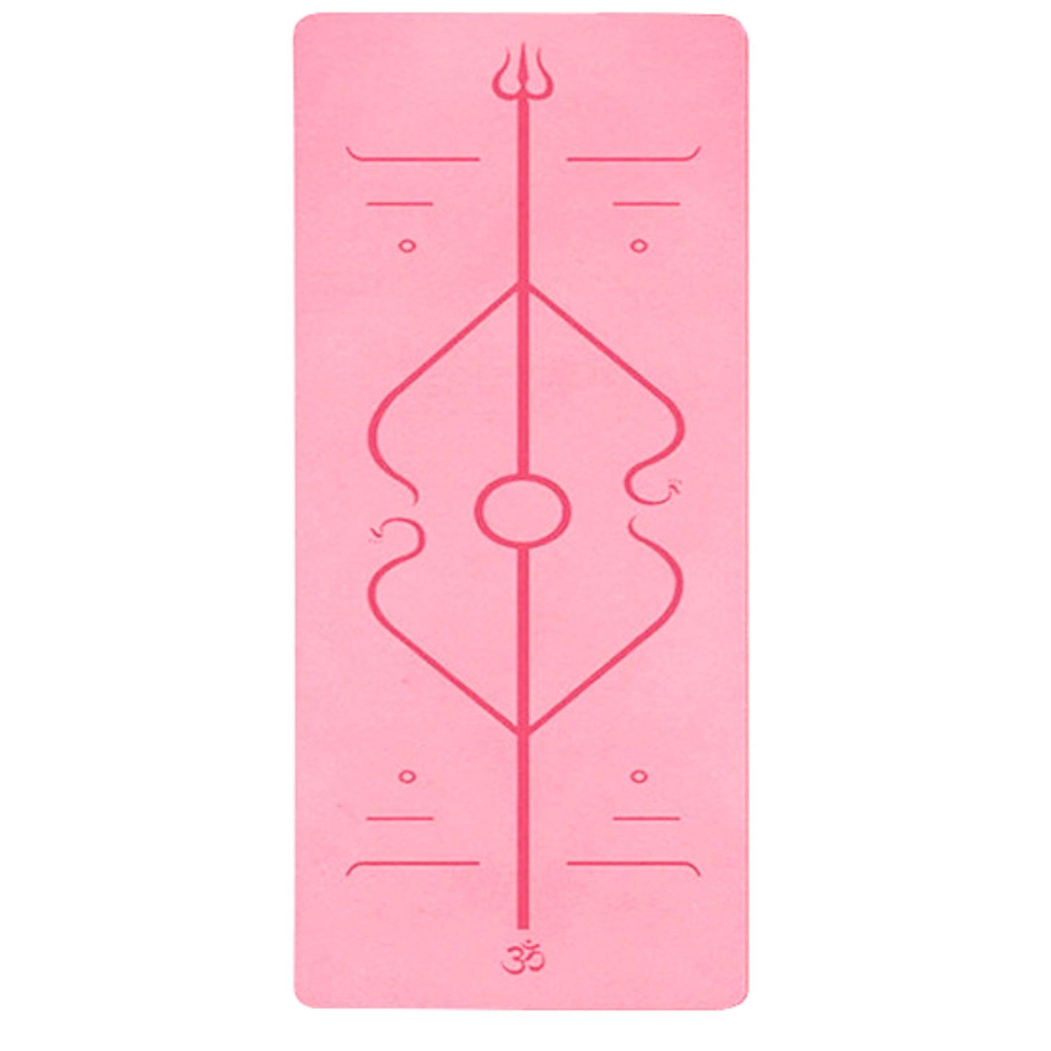 Yep - Mat De Yoga 6 Mm Ecologico Biodegradable Sport Rosa