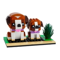 Set De Perros Y Cachorros De San Bernardo Lego Brickheadz Pets 40543