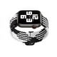 thumbnail image 2 of Correa Trenzada Compatible Iwatch Apple Watch 38/40/41mm Blanco y Negro, 2 of 2