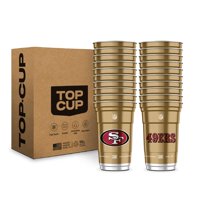 Vasos De Aluminio Reutilizables Top Cup Nfl San Francisco 49Ers