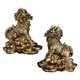 thumbnail image 5 of 1 Par De Cobre Chino Fengshui Kylin Chi-lin Qilin Dios Bestia Estatua Para El Hogar Cobre 9x9,5 Cm, 5 of 5