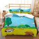 thumbnail image 2 of Cute Bubu Dudu Cartoon Bear Panda Duvet Cover kawaii Bedding sets Soft Quilt Cover and Pillowcases Single_Double_Queen_King Kid, 2 of 5