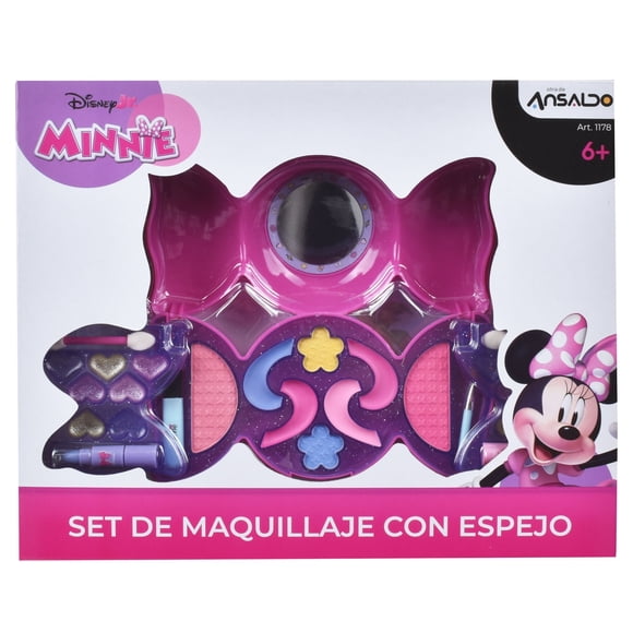 Maquillaje Infantil con Espejo Minnie
