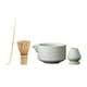 thumbnail image 5 of Juego de té Matcha, utensilios para hacer té, juego de del té Matcha, tazón Matcha con boquilla vertedora, batidor y soporte de bambú Matcha Blanco, 5 of 5