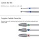 thumbnail image 4 of Juego de brocas para uñas Fantexy, 10 piezas de cerámica de carburo de tungsteno, 4 of 9