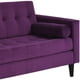 thumbnail image 3 of Living Retro Sofa 3 Cuerpos + 2 Sofá 1 Cuerpo Felpa Morado, 3 of 6