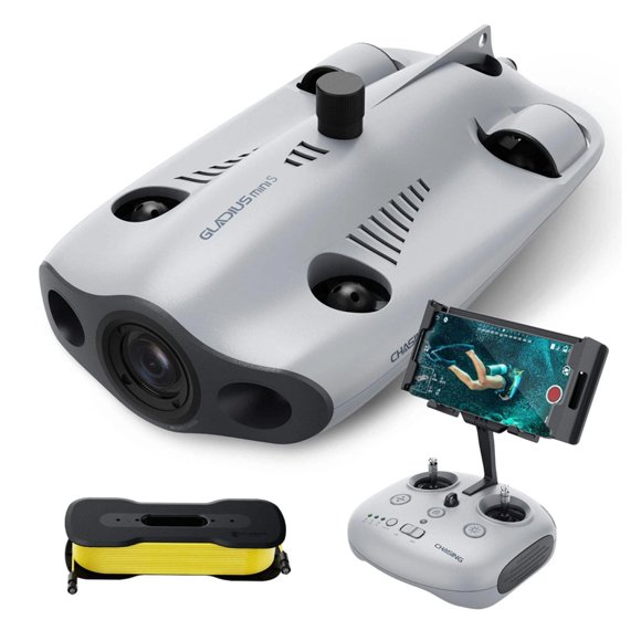 Chasing GLADIUS Mini S Dron Submarino con Cámara 4K UHD (100m)