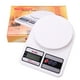 thumbnail image 2 of Balanza De Cocina Digital Balanza 10 Kg Cocina 10kg Blanca C, 2 of 3