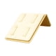 thumbnail image 4 of Porta Anillos De Terciopelo Organizador De Almacenamiento De Anillos De Joyería Para Tiendas Mujer Chica Beige, 4 of 5