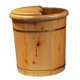thumbnail image 3 of Ba?o De Pies De Madera, Lavabo De Ba?o Reutilizable Para Remojo De Pies Para Ba?o, Dormitorio Al Aire Libre Con Cubierta, 3 of 5