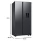 thumbnail image 4 of Refrigerador Samsung Side By Side No Frost / Rs57Dg4100B4Zs 560 Litros, 4 of 10