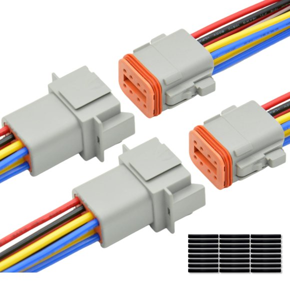 Conector ALFOCI 8 pines DT Deutsch impermeable (2 juegos)