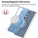 thumbnail image 3 of Magnetic Slim Case for Samsung Galaxy Z Fold 6 with Camera Guard & Anti-Scratch Back Blue, 3 of 5