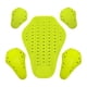 thumbnail image 1 of Almohadillas de protección para chaqueta de motocicleta de 5 piezas para espalda, hombros y codos, protección corporal liviana y fácil de limpiar para, 1 of 5