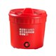 thumbnail image 3 of Olla De Cocina Eléctrica Antiadherente Con Tapa Visible Para Sopa De Albóndigas De Huevo, Forro Blanco Rojo De 1,2 L, 3 of 3