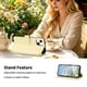 thumbnail image 3 of Funda Billetera Floral en Relieve iphone15 con Tarjetero y Cremallera Blanco, 3 of 6
