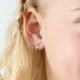 thumbnail image 2 of Aros de Delfin con Circones de Plata 925, 2 of 2