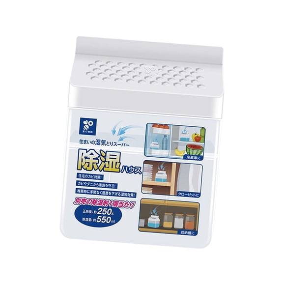 Absorbedor de humedad de repuesto, desecante, deshumidificador, de cloruro de cal y absorción de agua para armarios, cocinas, dormitorios y dormitorio Con caja
