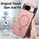 thumbnail image 4 of Magnetic Slim Case for Google Pixel 8A with Camera Guard & Anti-Scratch Back Pink, 4 of 6