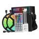 thumbnail image 2 of Luces LED RGB Flexibles, Control Remoto, Decoración Exterior, Enchufe US, 10m, 2 of 3