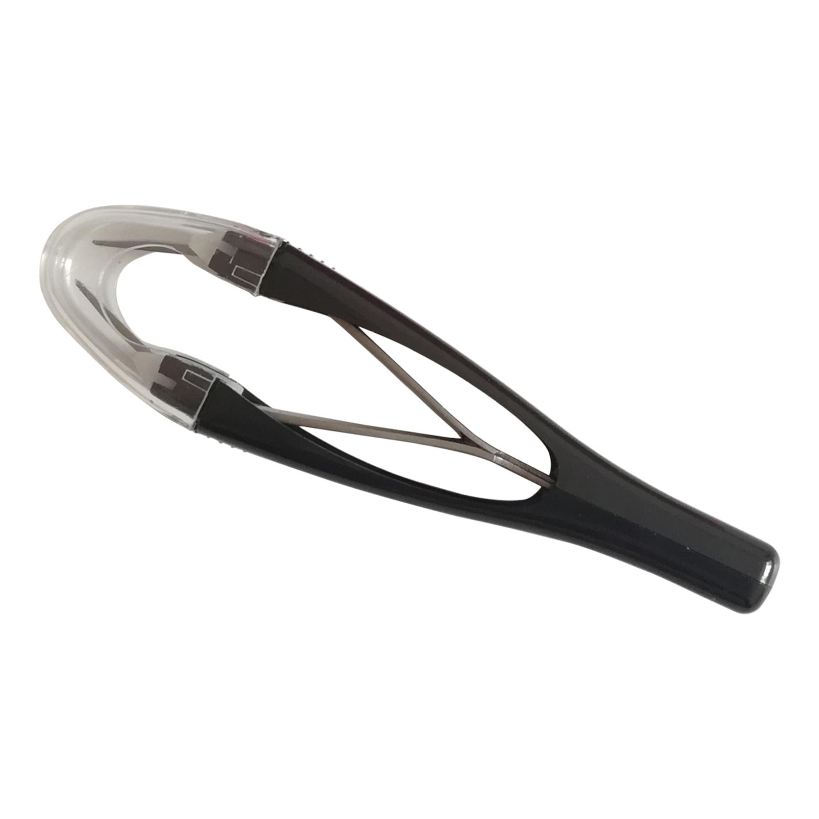 Ioensy - Pinzas Inclinadas Para Cejas, Depilador De Cejas Profesional Duradero Para Salón De Casa, Negro