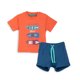 thumbnail image 1 of Conjunto Franela Bebé Niño Estampado Naranjo Pillin, 1 of 3