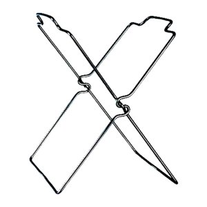 Magideal - Bolsa De Basura, Soporte Para Estante, Soporte Plegable Para Recolección De Basura, Estante De Basura Portátil Duradero Para Interior, Exterior, Dormi