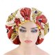thumbnail image 4 of Gorro de dormir Qianmome para mujer, satén de doble capa, extra grande, 4 of 7