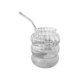 thumbnail image 4 of Vaso Sippy De Vidrio Con Pajita, Taza De Café Helado, Duradero Para Viajes, Hogar, Cocina, 650 Ml, 4 of 5
