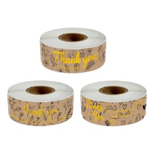 Magideal - Pegatinas De Agradecimiento, Gracias Por Apoyar A Mi Pequeña Empresa, Etiquetas Adhesivas Para Embalaje, Etiquetas Adhesivas De Sello De Correo