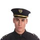 thumbnail image 1 of Gorra de policía Dress Up America para adultos y niños, color azul, 1 of 2