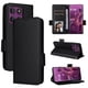 thumbnail image 4 of Funda Cartera para Motorola MOTO Edge 60S Pro Tapa Flip con Ranuras y Soporte Negro, 4 of 5
