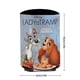 thumbnail image 3 of La Dama y el Vagabundo Funda enfriadora de latas, aislante de bebidas para mantener frías o calientes, funda térmica plegable para latas, portabebidas reutilizable, 3 of 6