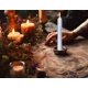thumbnail image 4 of Vrinda Juego de 20 Velas Mini de 10 cm Plateadas Sin Aroma, 4 of 5