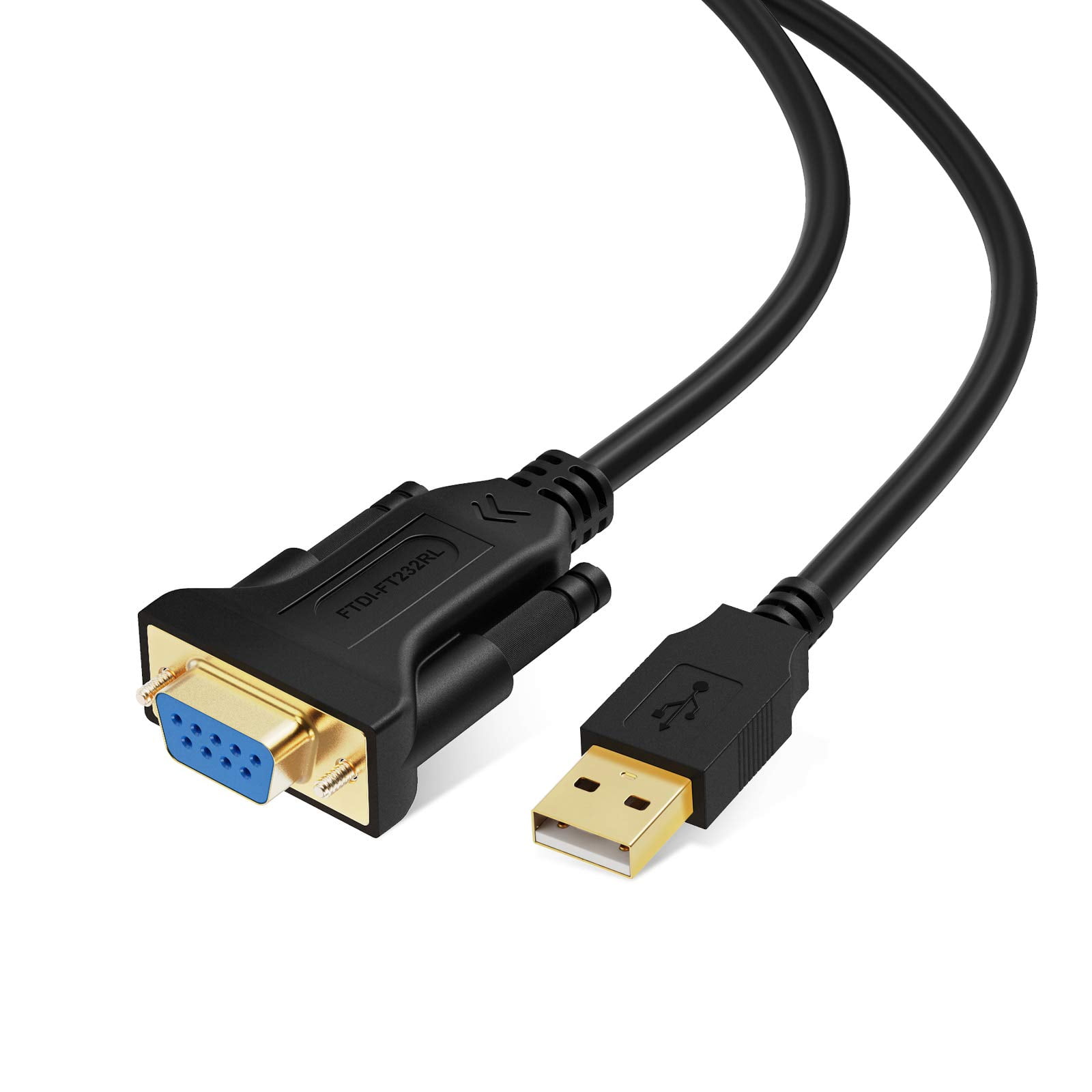 Adaptador Serie Usb A Rs232 Cablecreation, Chipset Ftdi