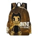 thumbnail image 1 of Bendy and the Ink Machine-theme Backpack, Campus style schoolbag Bookbag with Adjustable Shoulder Straps And Large Zip Compartment, Unisex Travel Bags.42x30x15cm, 1 of 6