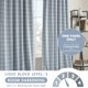 thumbnail image 5 of Cortina Madison Park a Cuadros Azul Denim 127 × 241 cm, 5 of 9