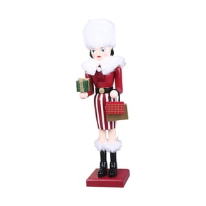 Bothyi - Adornos De Nuez De Madera De 38 Cm Figuras De Cascanueces Para Regalos De Mesa De Escritorio