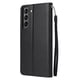 thumbnail image 3 of Funda Cartera para Samsung Galaxy S22 5G con Tarjetero, Soporte y Cordón - Protección Negro, 3 of 5