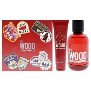 Set De Regalo Perfume Dsquared2 Red Wood Edt 100Ml + Loción Corporal 150Ml