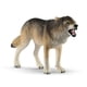 thumbnail image 1 of Figura Schleich Wild Life, realista, de lobo gris merodeando, 1 of 5