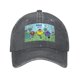 thumbnail image 1 of Peep y el Gran Mundo Ancho Sombrero vaquero para adultos con ala curvada moldeable, sombrero de sol al aire libre para hombres y mujeres, 1 of 6