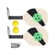 thumbnail image 5 of Juego De Palas De Madera Pickleball, Raqueta Para Principiantes, Duradera, 2 Palas, 2 Bolas De Pepinillo, Estilo B, 5 of 5
