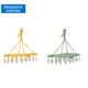 thumbnail image 1 of Colgador de ropa 24 pinzas 24x25 cm rectangular, color surtido, 1 un, 1 of 3